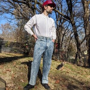 Vintage 80s~90s Levi's 540 Acid Wash Denim Jeans